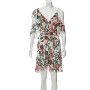 Nicholas floral wrap dress - sz small excellent condition w/o tags.